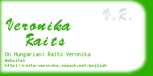 veronika raits business card